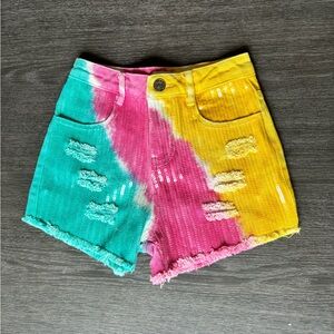 Lola + the Boys sequin shorts